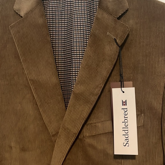 Brown Saddlebred Corduroy jacket 40L - Picture 2 of 4